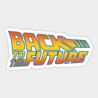 Back to the Future Sticker